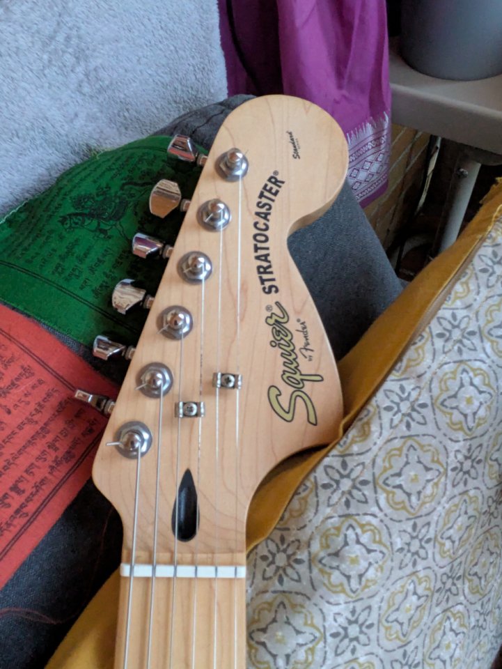 Squier Stratocaster Standard 70s, pastillas Fender Std