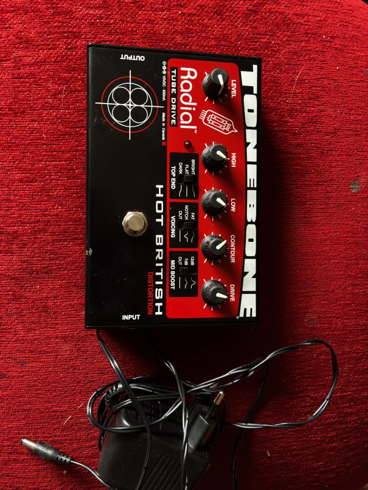 Distorsión Radial Tube Drive Hot british Tonebone