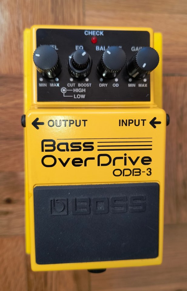 Boss bass overdrive ODB - 3