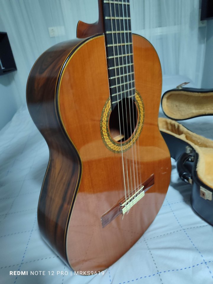 Guitarra clásica Ricardo Sanchís Carpio 1986