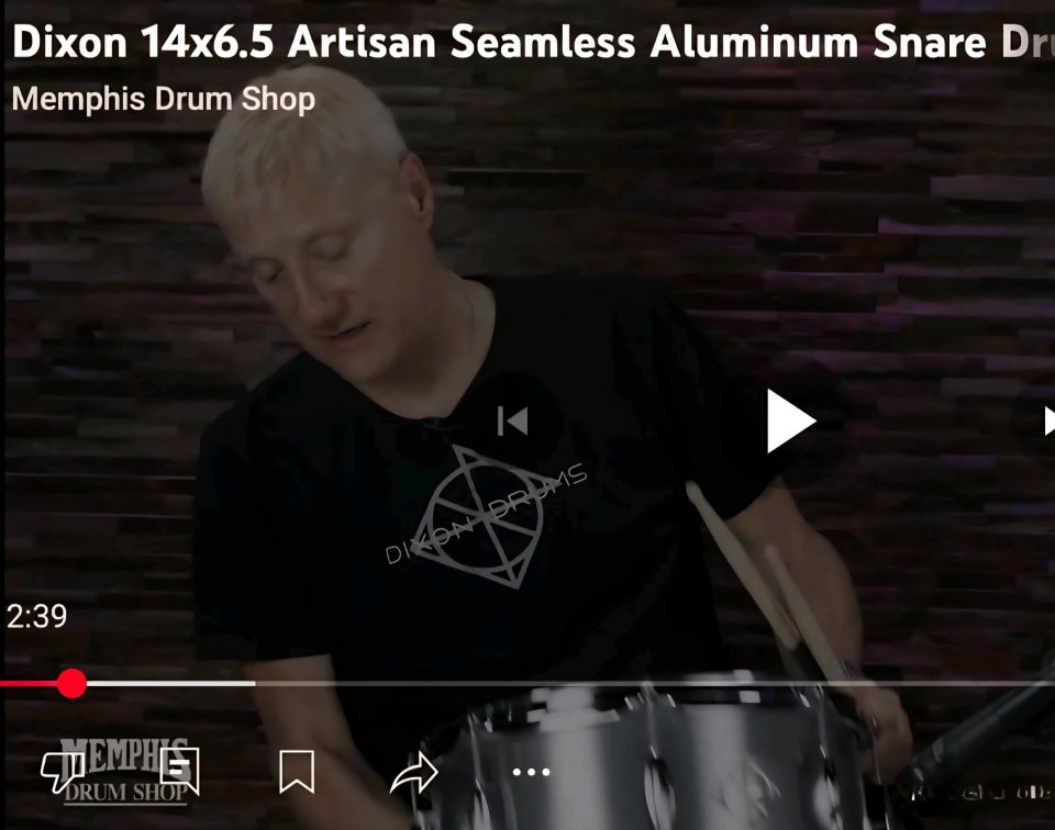 Dixon Artisan Alu Solid 14x6,5 Factura 759€ Envío OK