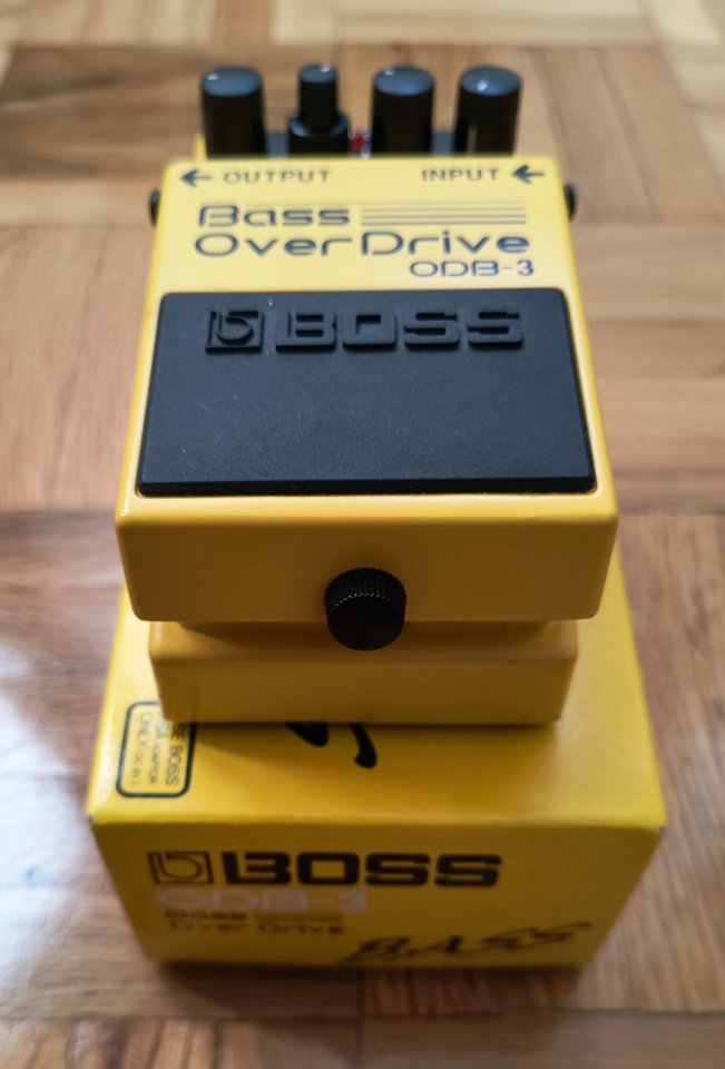 Boss bass overdrive ODB - 3