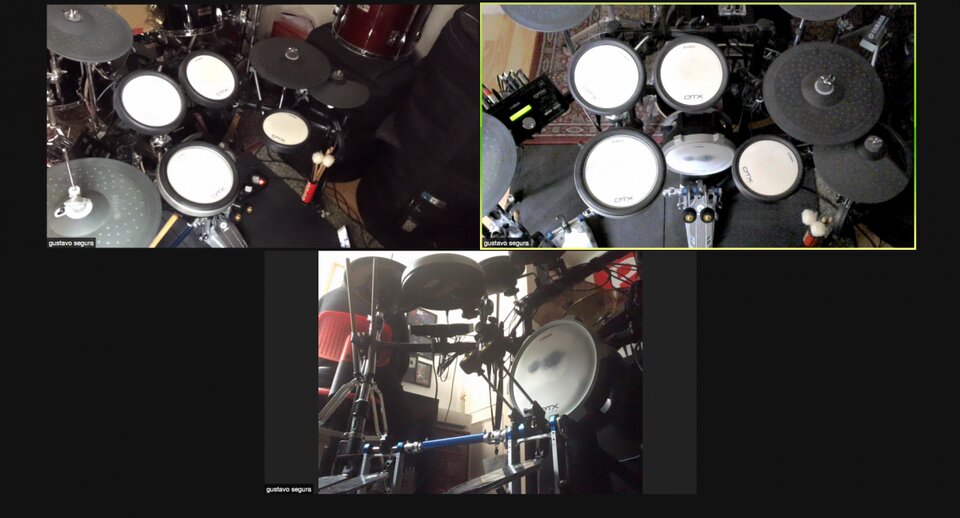 Clases Batería por Gustavo Segura (Vargas Blues Band). Presencial, Online