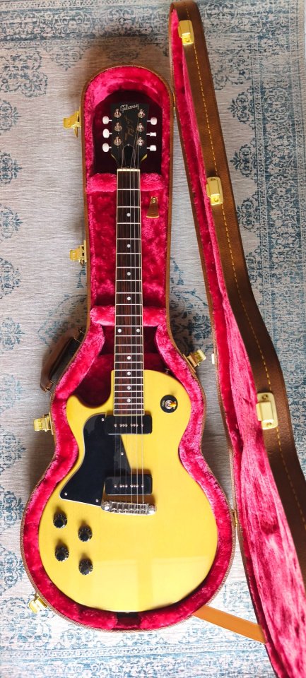 Zurdo Gibson Les Paul Special TV Yellow