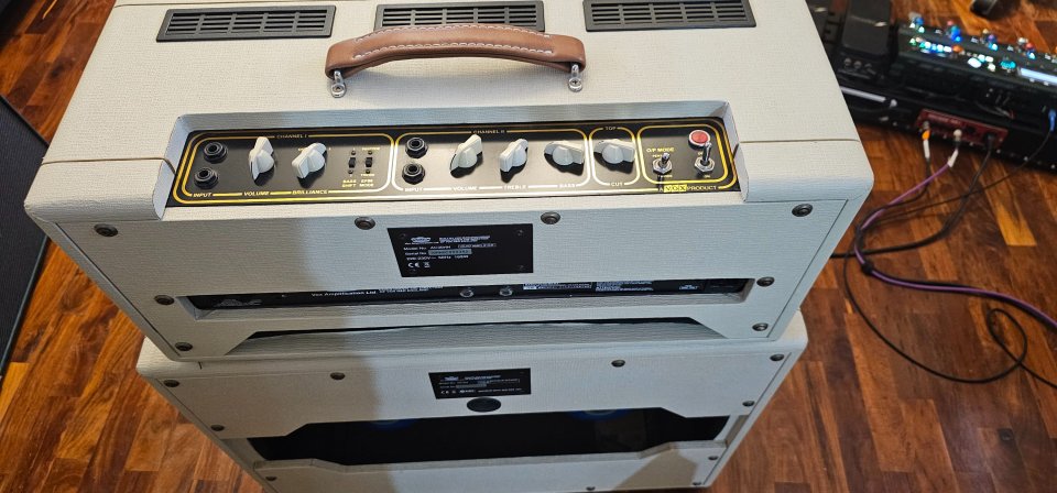 cabezal vox AC30 50 aniversario handwired