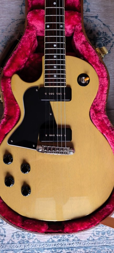 Zurdo Gibson Les Paul Special TV Yellow
