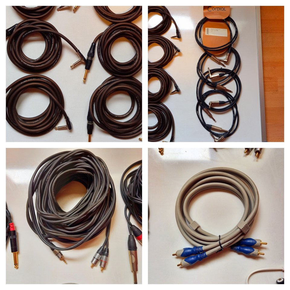 Cables de audio, instrumento, TS, Otros de segunda mano · Foto 1 de 5 · Cantabria · 15 €