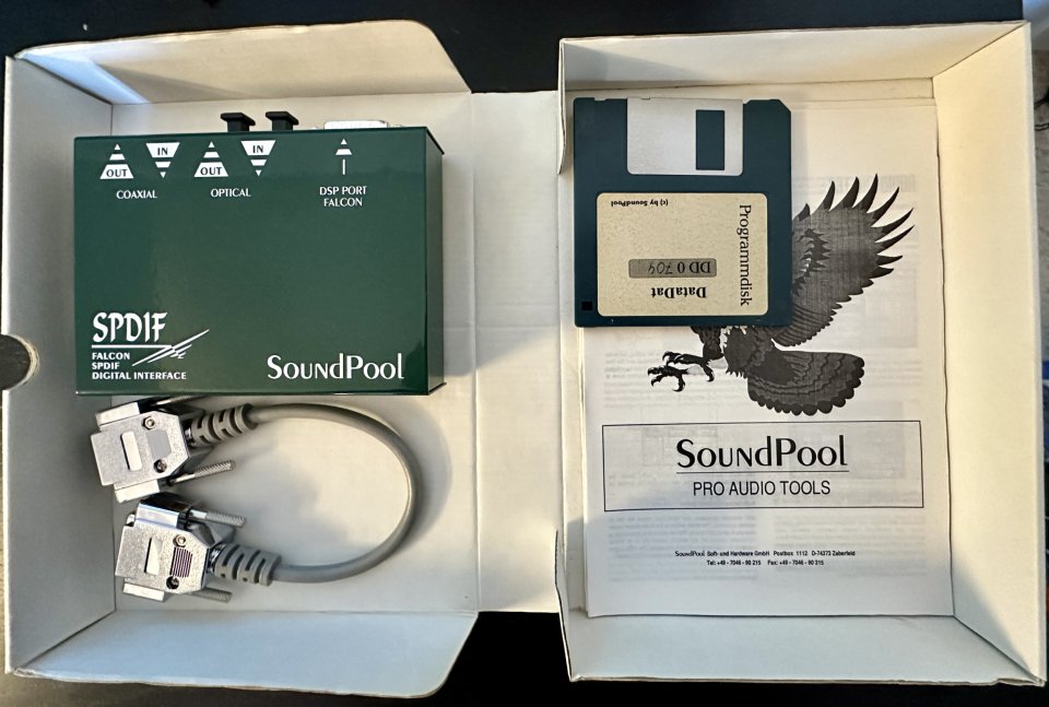 SPDIF DIGITAL INTERFACE Atari Falcon