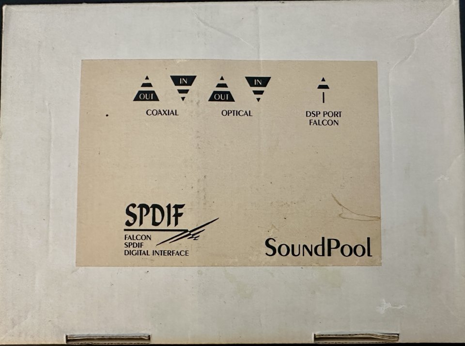 SPDIF DIGITAL INTERFACE Atari Falcon
