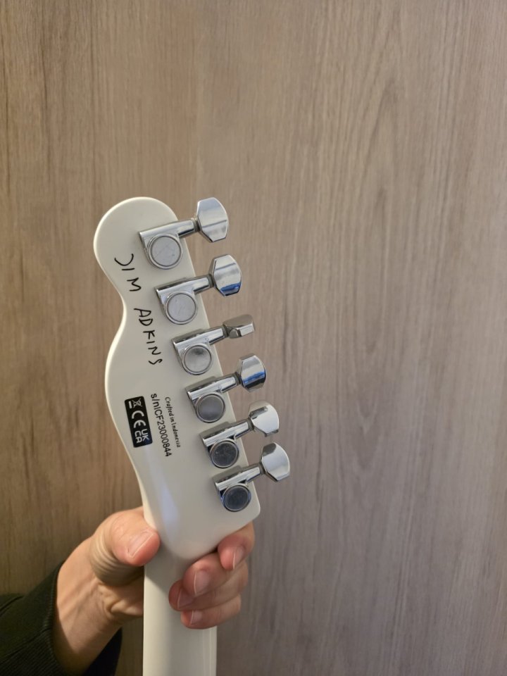 Fender Telecaster "Jim Adkins" blanca de segunda mano · Foto 2 de 4 · Zaragoza · 800 €