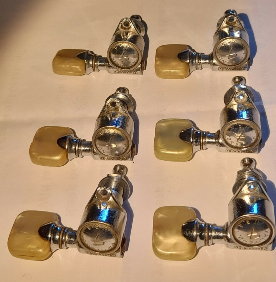 Set de Afinadores grover. Fender coronado 1968