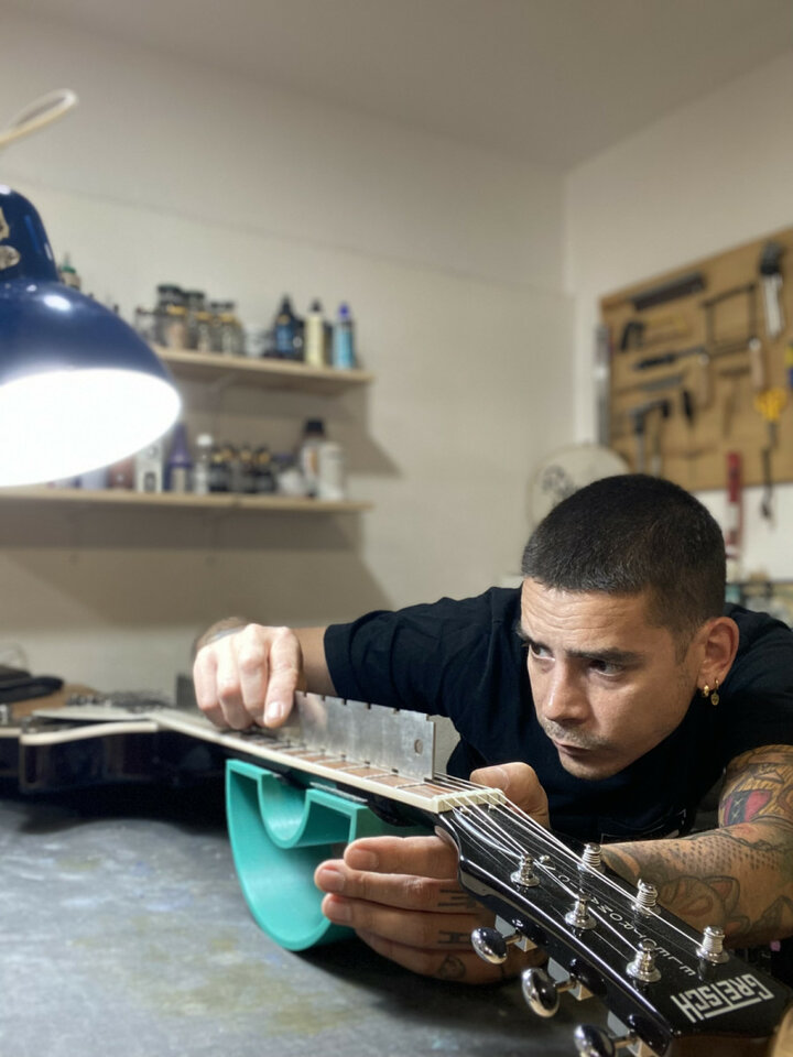 Luthier en la sierra de Madrid