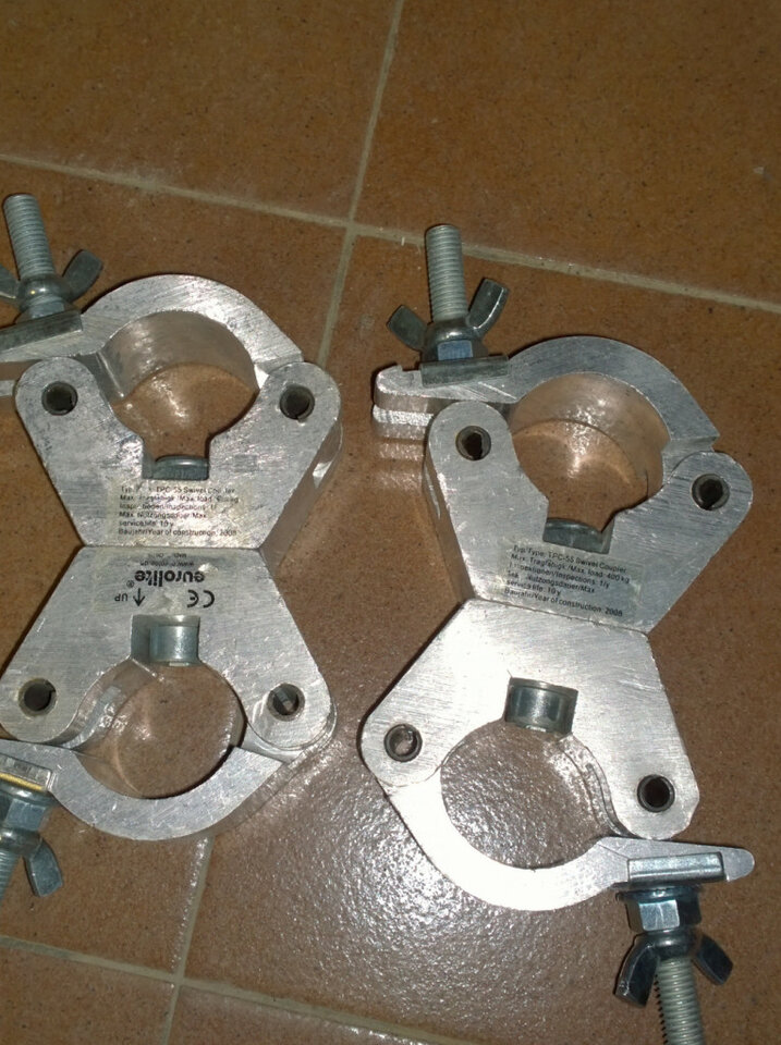 Garras dobles Eurolite TPC-55