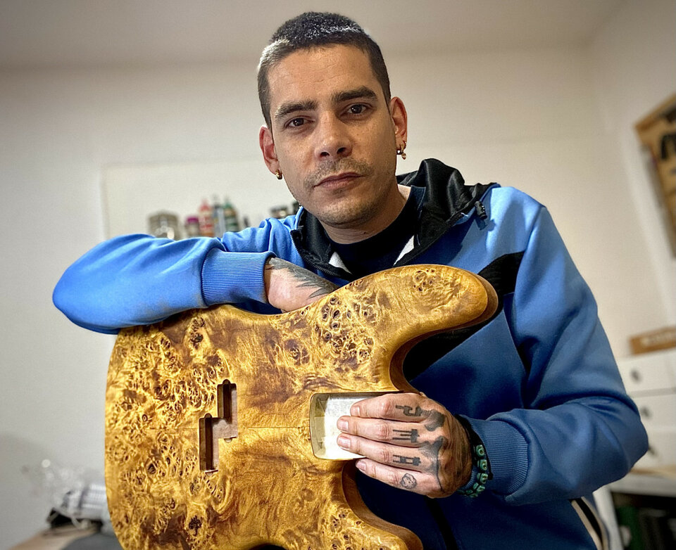 Luthier en la sierra de Madrid