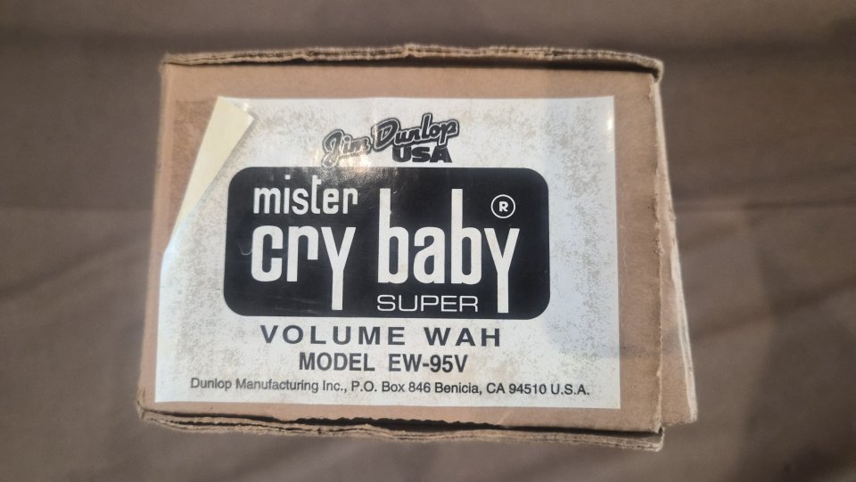 Mister Cry Baby Volumen Wah Model Ew-95V de segunda mano · Foto 9 de 9 · Castellón · 150 €