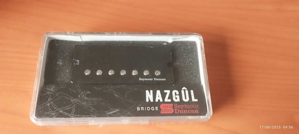 Pastilla Seymour Duncan Nazgul 7 cuerdas pasiva Puente Soapbar.