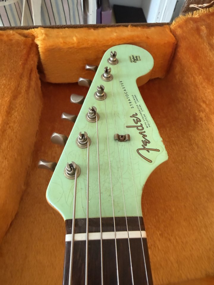 Fender Stratocaster Custom Shop 60 Surf green Matching headstock de segunda mano · Foto 4 de 10 · Valencia