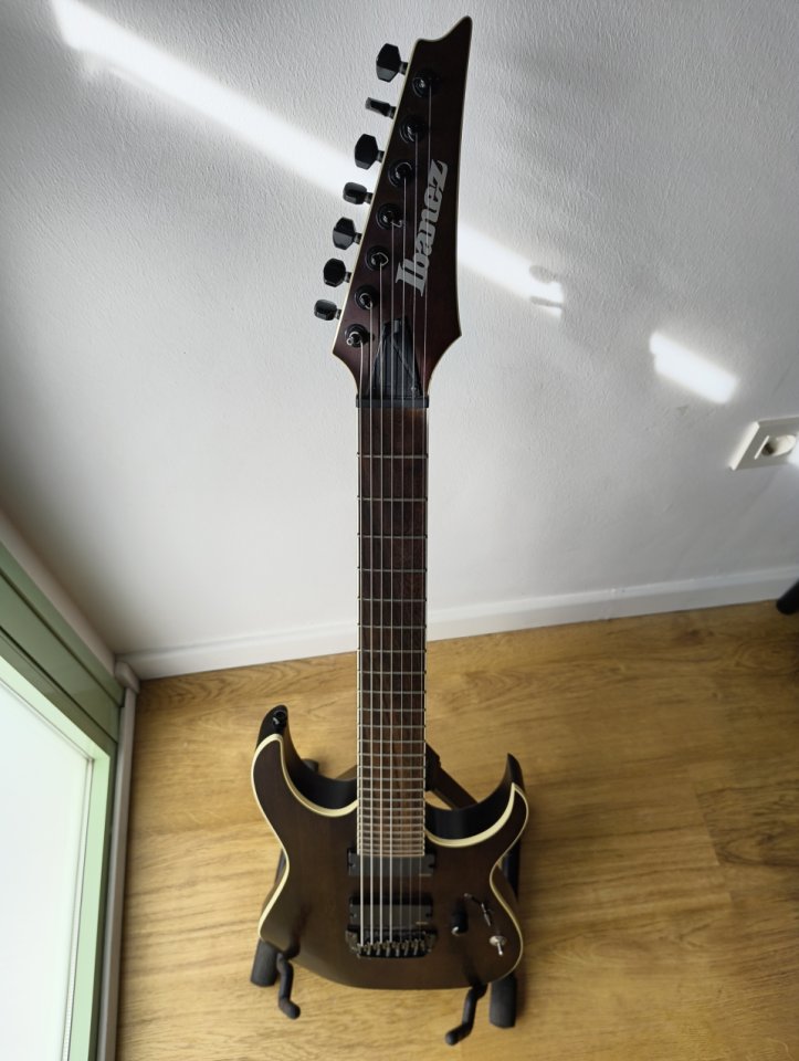 Ibanez RGIR27BFE Iron Label + Hard Case de segunda mano · Foto 2 de 7 · Murcia · 400 €