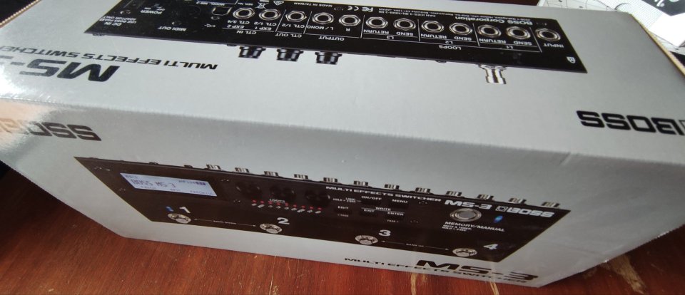 Boss MS3 (switch + FX)