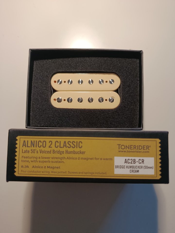 Pastillas Humbuckers TONERIDER de segunda mano · Foto 4 de 7 · Cantabria · 40 €