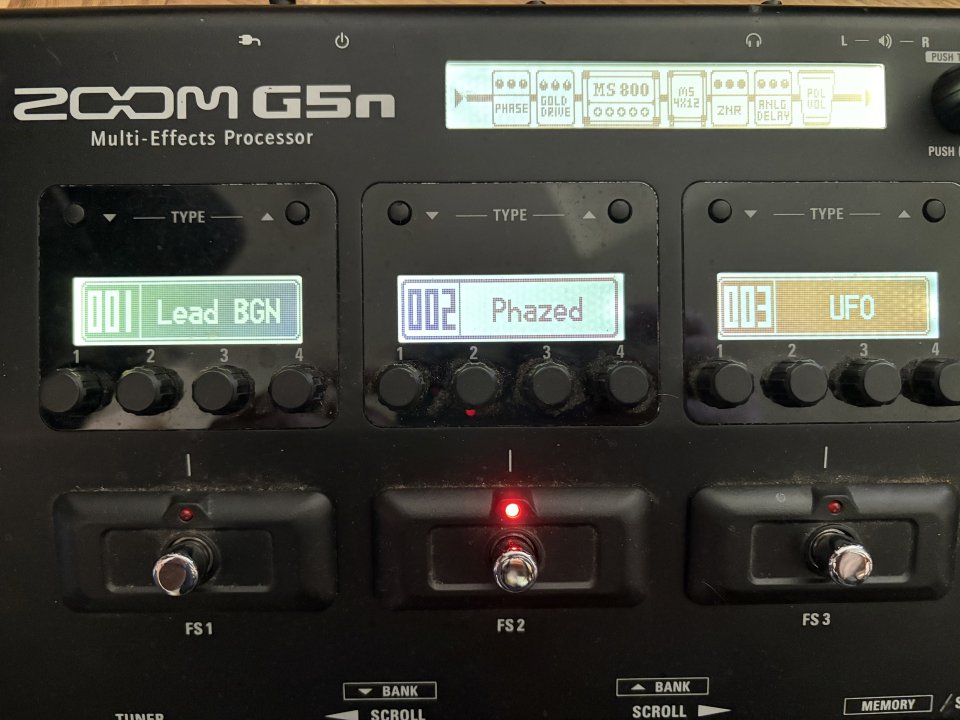 Multiefectos Zoom G5n