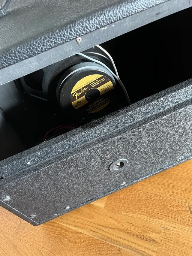 Cabinet con Fender Eminence 12" 8 ohm