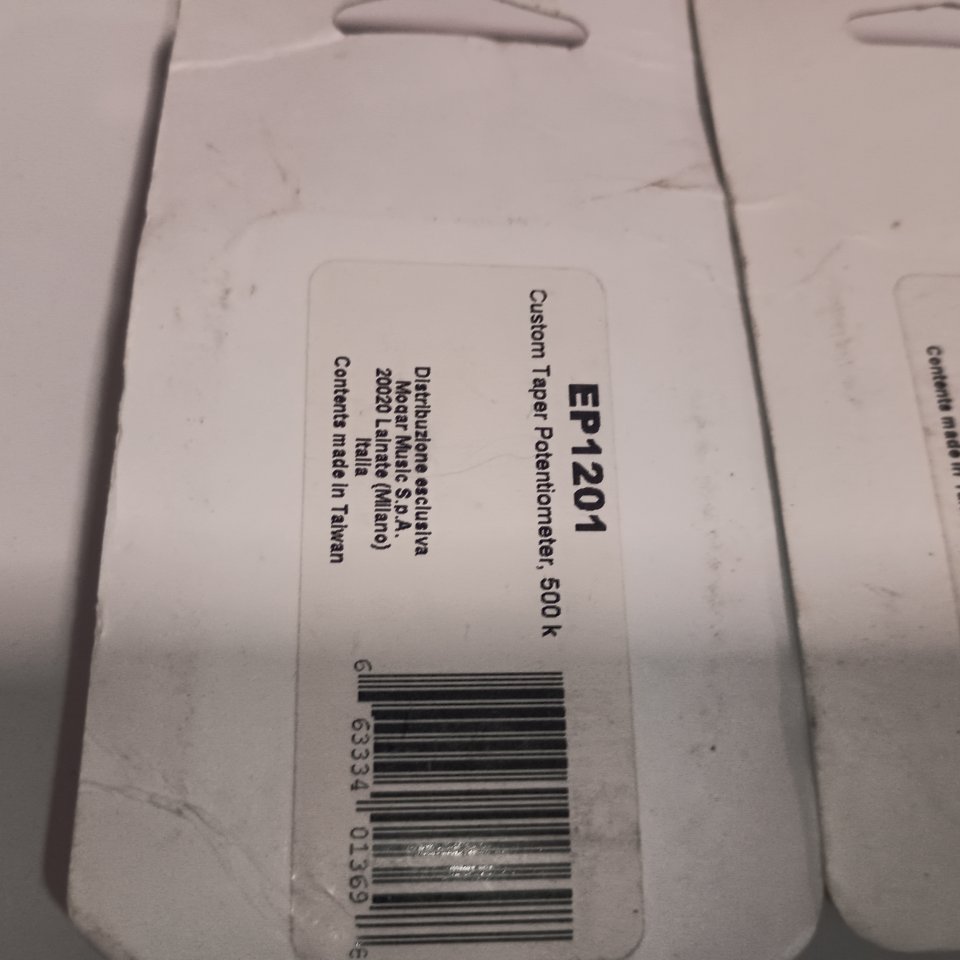 3 potenciómetros dimarzio de segunda mano · Foto 5 de 5 · Málaga · 30 €