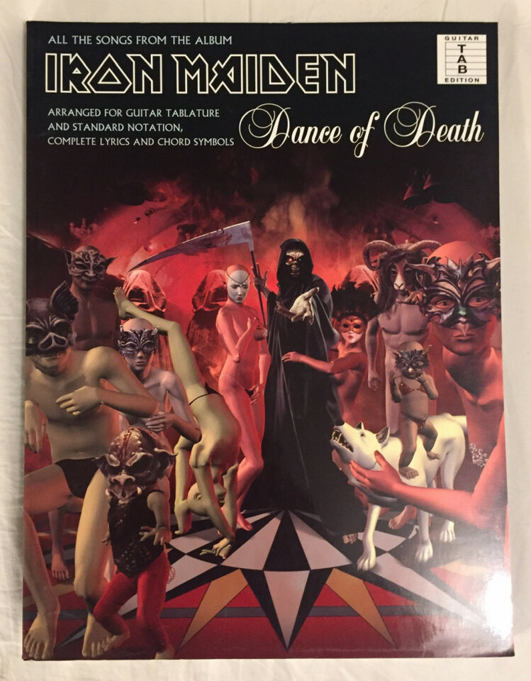 IRON MAIDEN tablaturas partituras
