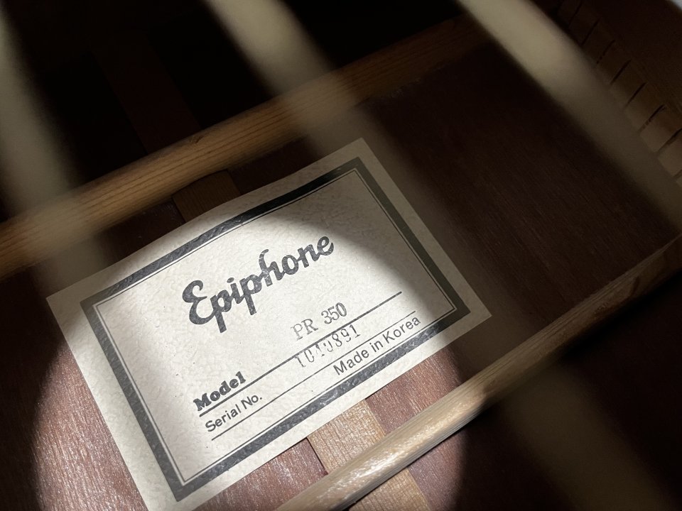 Guitarra acústica Epiphone PR 350