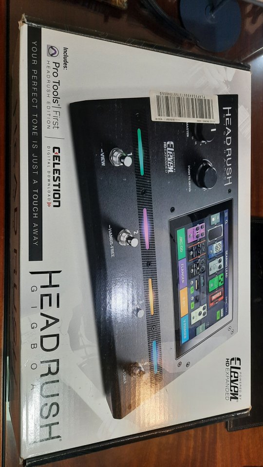 pedalera headrush gigboard