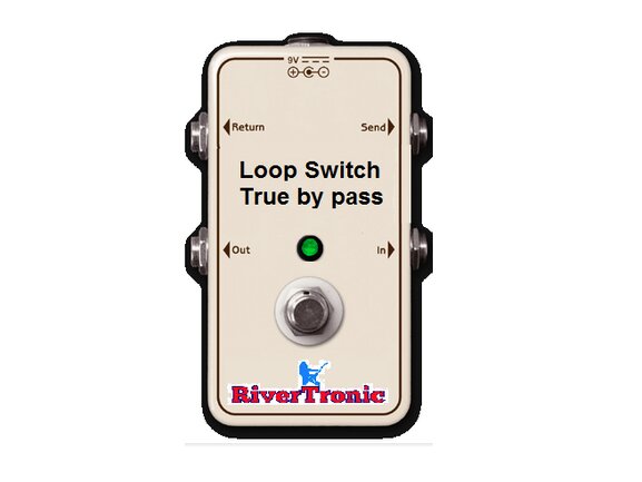 Pedales SWITCH: AB, A/B, A/B/Y; LOOP efectos(1/2 canales)
