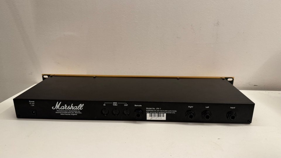 Marshall JFX-1 Procesador de Señal de segunda mano · Foto 5 de 8 · Barcelona · 999 €