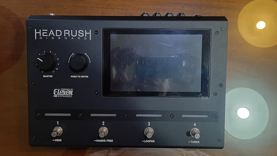 pedalera headrush gigboard