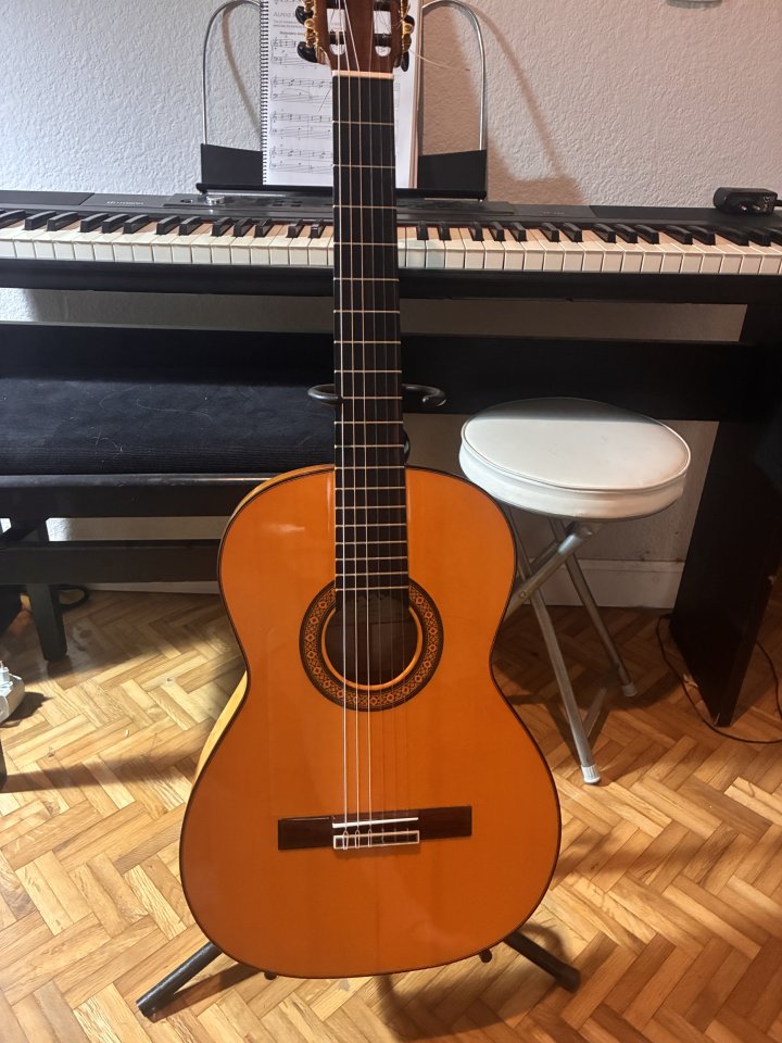 Guitarra flamenca maciza luthier de segunda mano · Foto 1 de 9 · Cádiz · 580 €