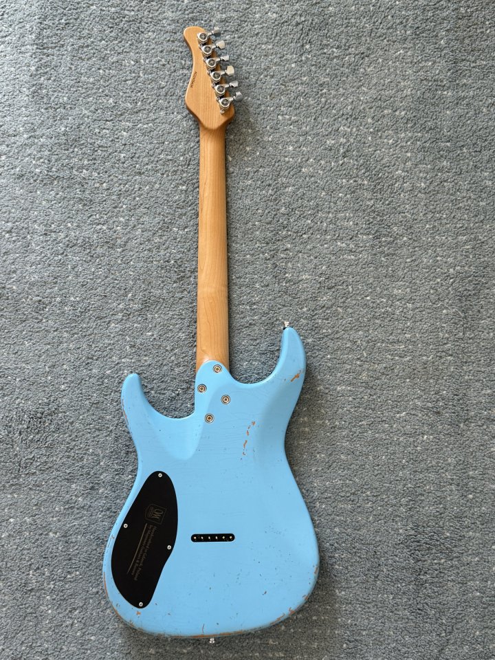 Mayones aquila aged 6 monolith daphne blue