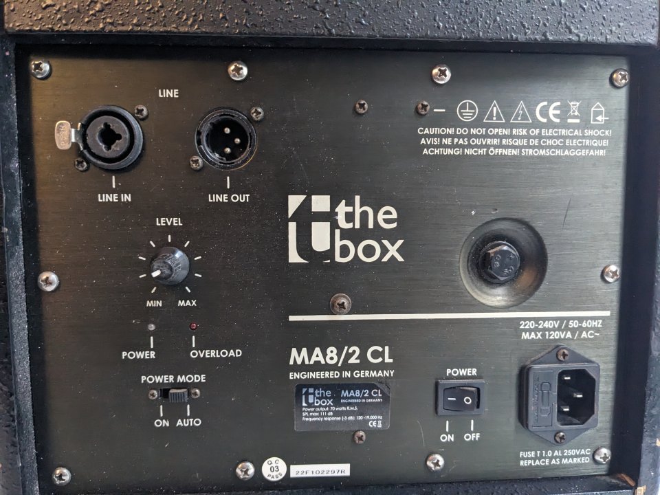 Monitores Mackie MR5 mk2