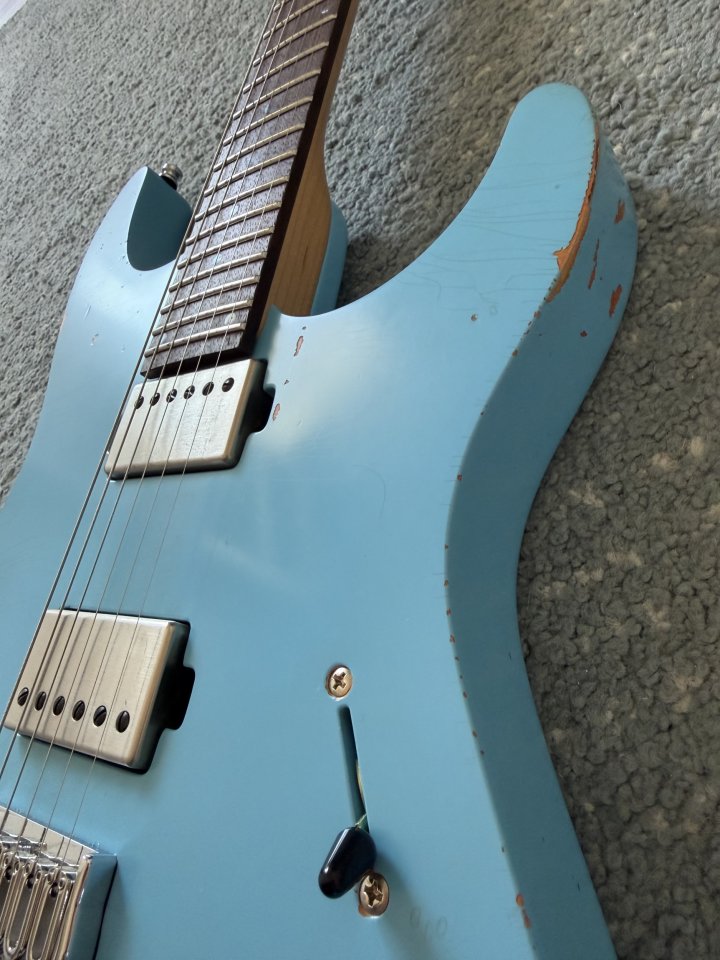 Mayones aquila aged 6 monolith daphne blue