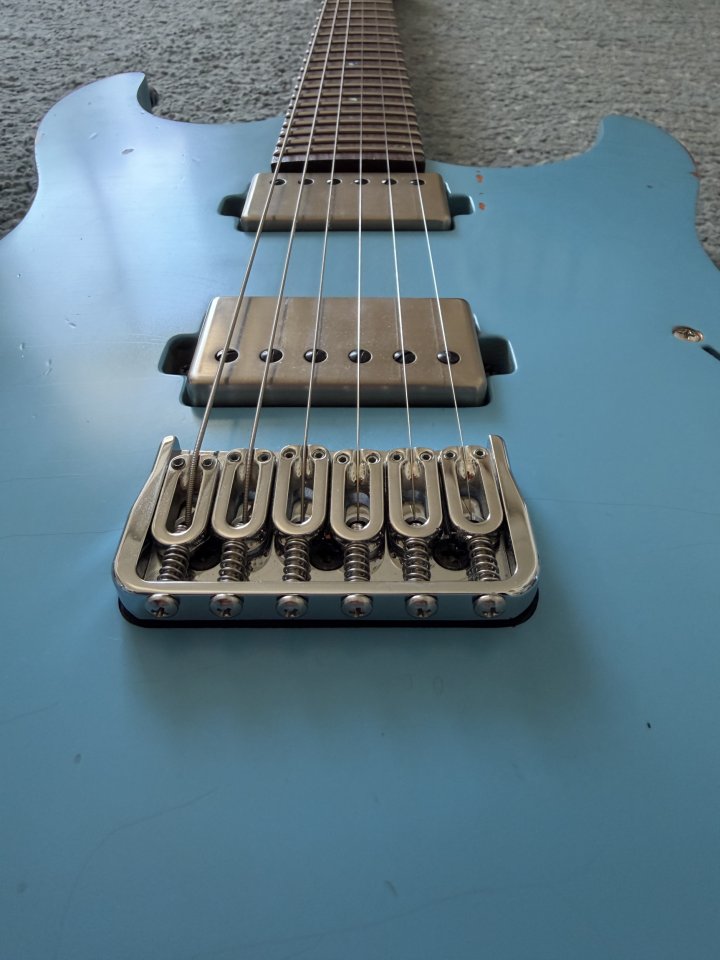 Mayones aquila aged 6 monolith daphne blue