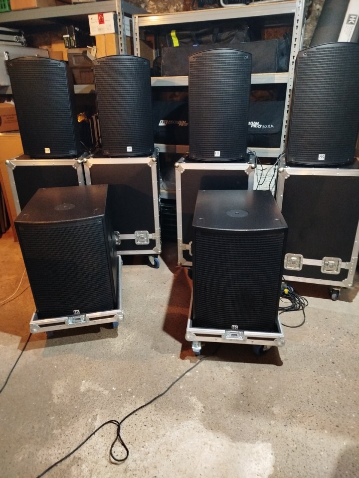 Equipo de sonido hk audio