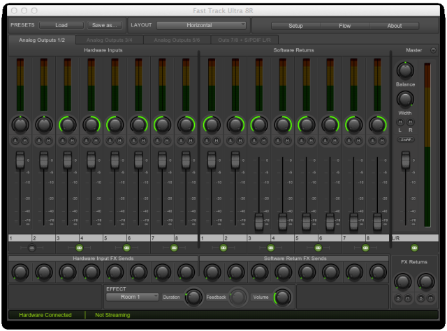 Interface de Audio Avid Fast Track Ultra 8R