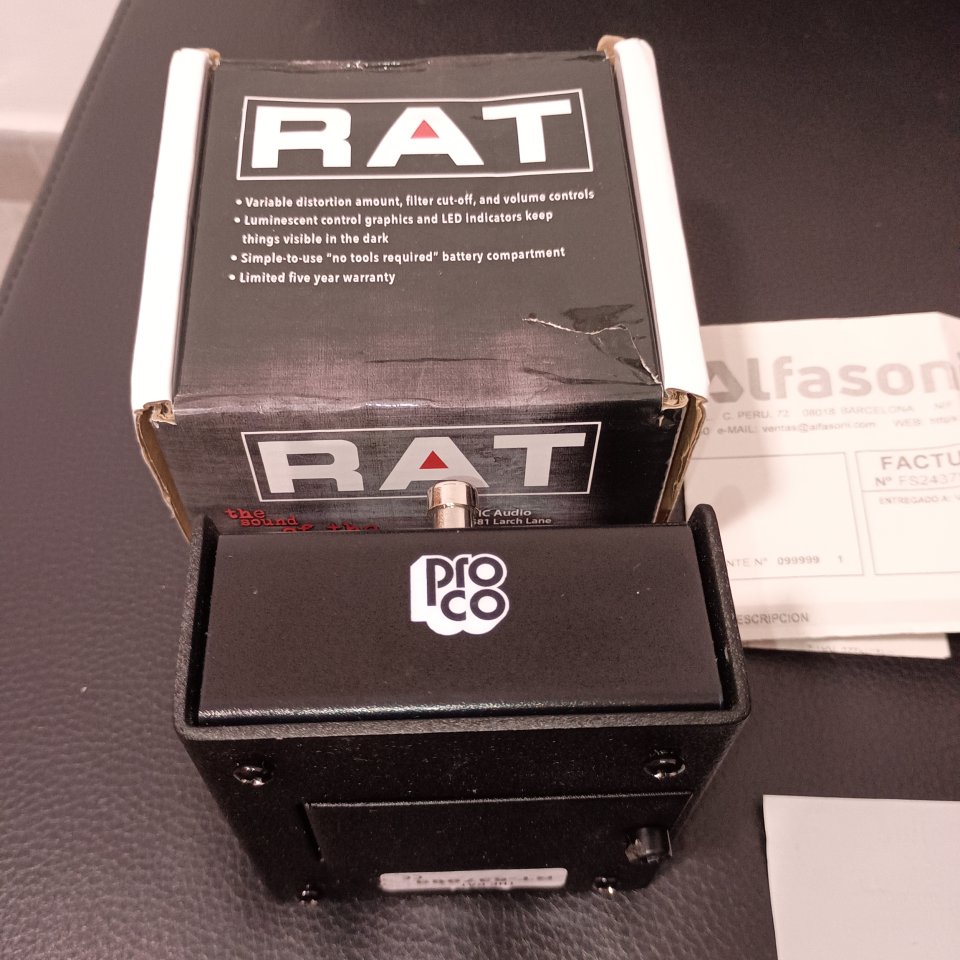 Pedal pro-co Rat de segunda mano · Foto 2 de 7 · Málaga · 65 €