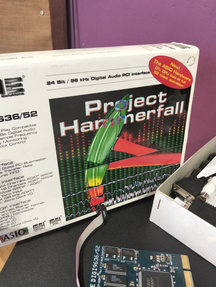 RME DIGI Hammerfall 9636/52