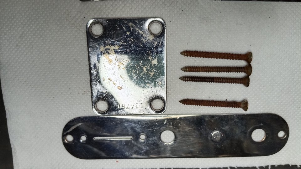 PIEZAS Fender Telecaster pre CBS .Made in usa .60s.