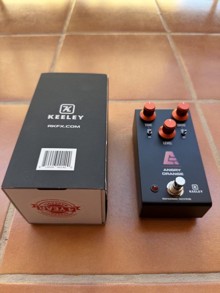Keeley angry orange