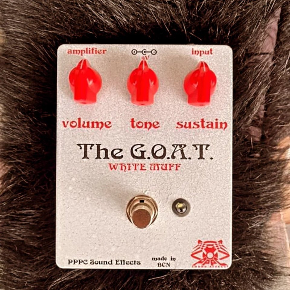 White G.O.A.T. (Big Muff Ram's Head White Can) PPPC Sound Effects