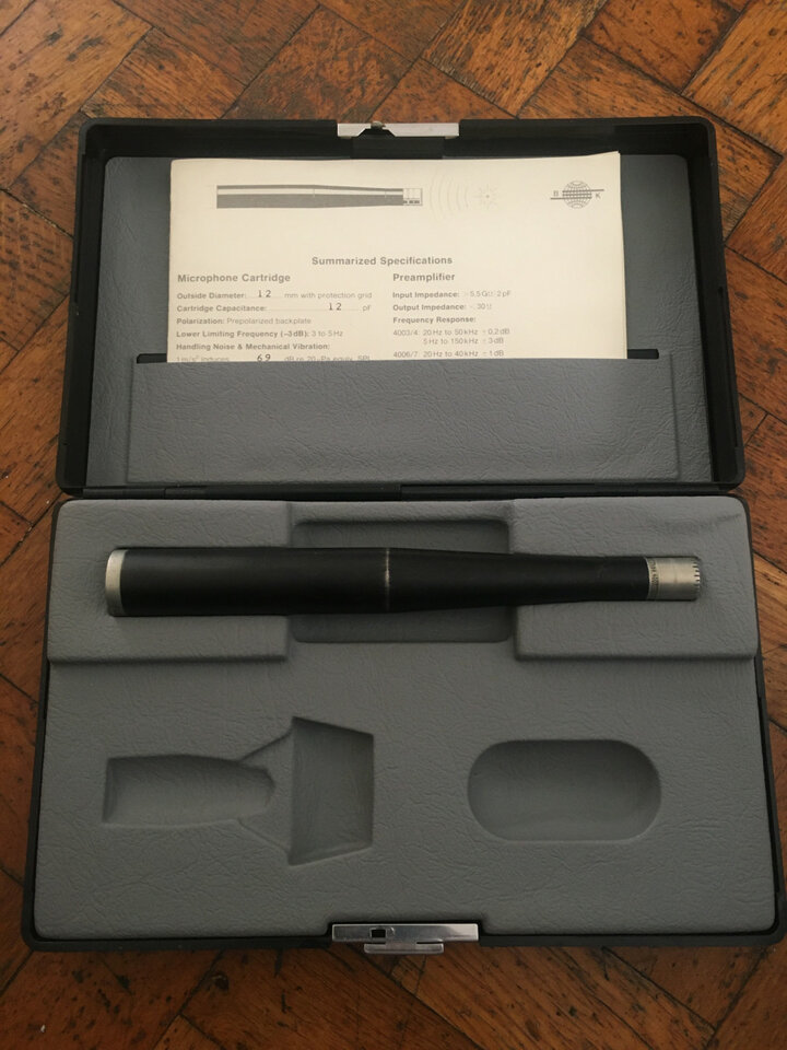 Brüel & Kjaer (B&K / DPA) 4007 Micrófono Omnidireccional