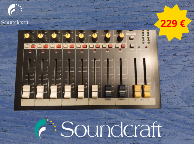 Mesa Mezclas Soundcraft EPM6