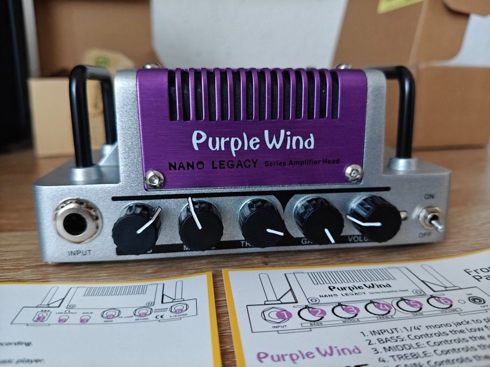 Hotone legacy nano purple wind de segunda mano · Foto 1 de 4 · Barcelona · 40 €