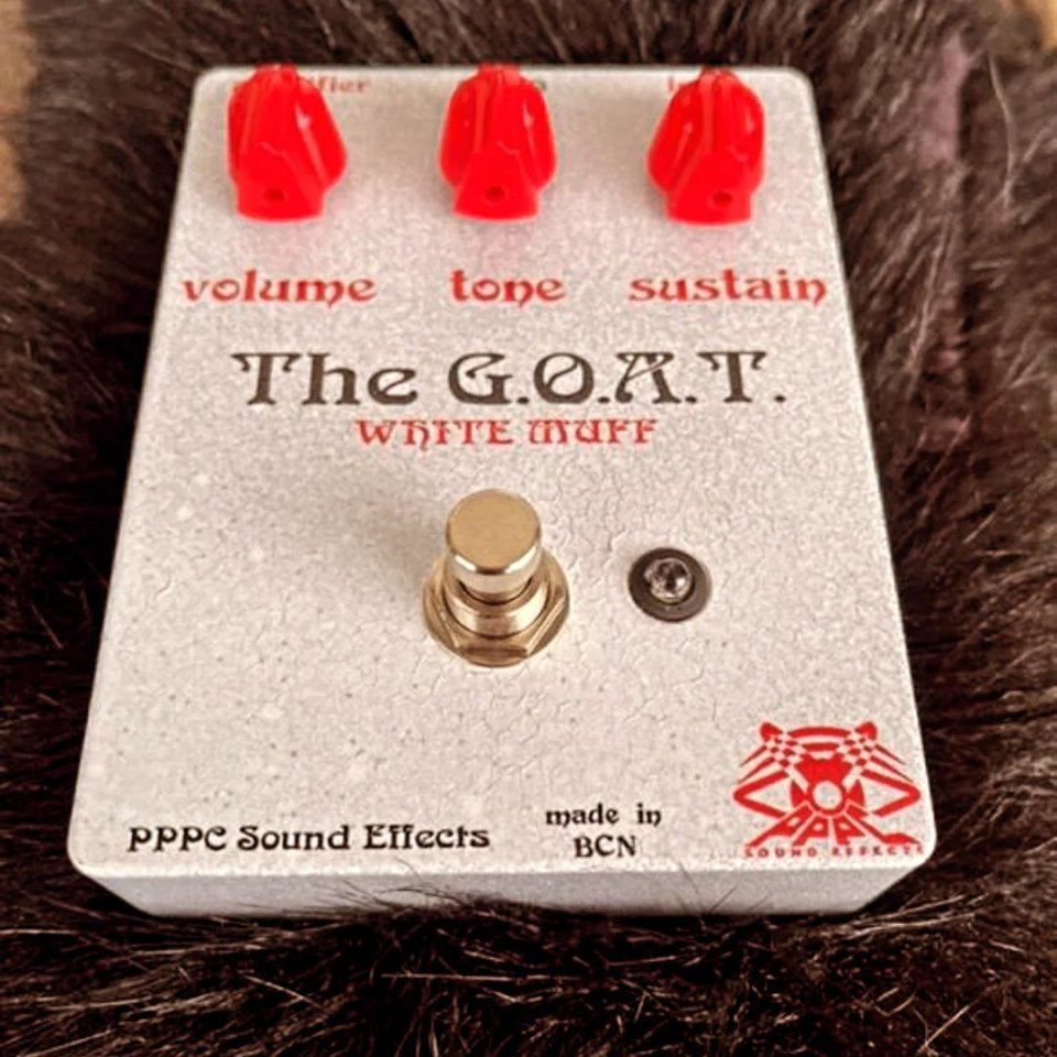 White G.O.A.T. (Big Muff Ram's Head White Can) PPPC Sound Effects