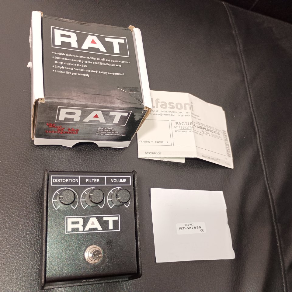 Pedal pro-co Rat de segunda mano · Foto 6 de 7 · Málaga · 65 €